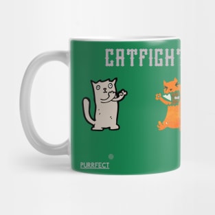 Purrfect Catfight Mug